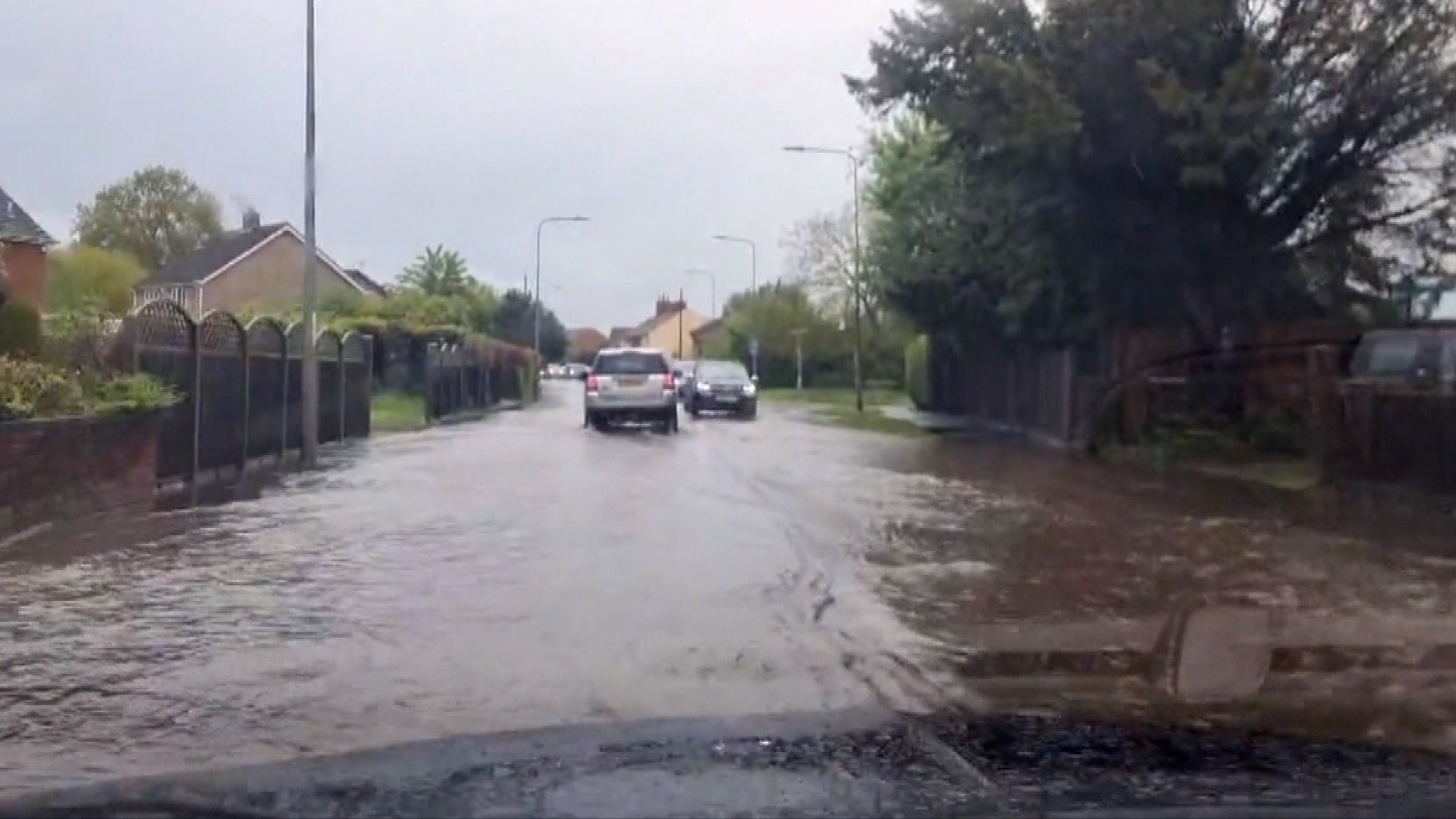 Major Disruption Caused By Flooding As M11 Partially Closed Due To ...