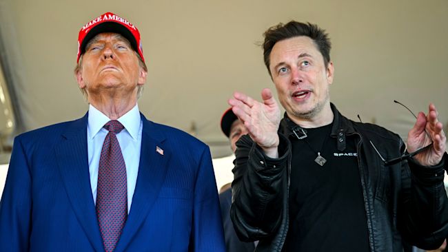 Donald Trump says Elon Musk will 'pay the consequences' if he starts funding Democrats | ITV News