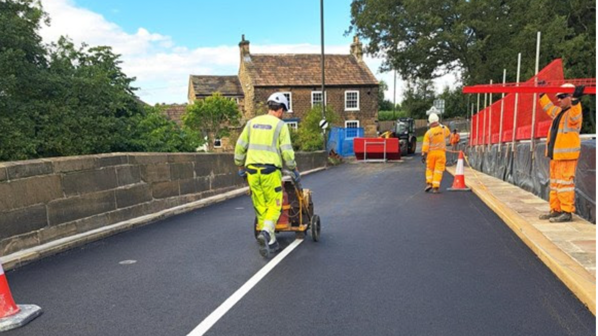 A61 Harewood Bridge to reopen ahead of schedule after repairs