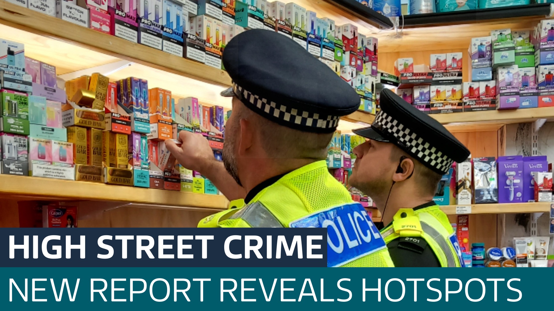 Up to 50% of convenience and vape shops linked to organised crime - Latest From ITV News
