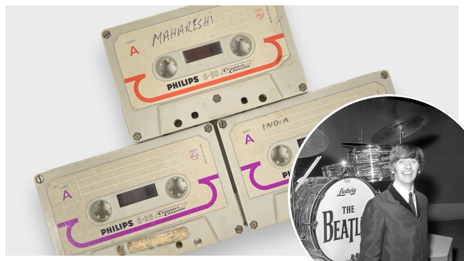 Previously unheard tapes made by Sir Ringo Starr fetch £10,000 in 