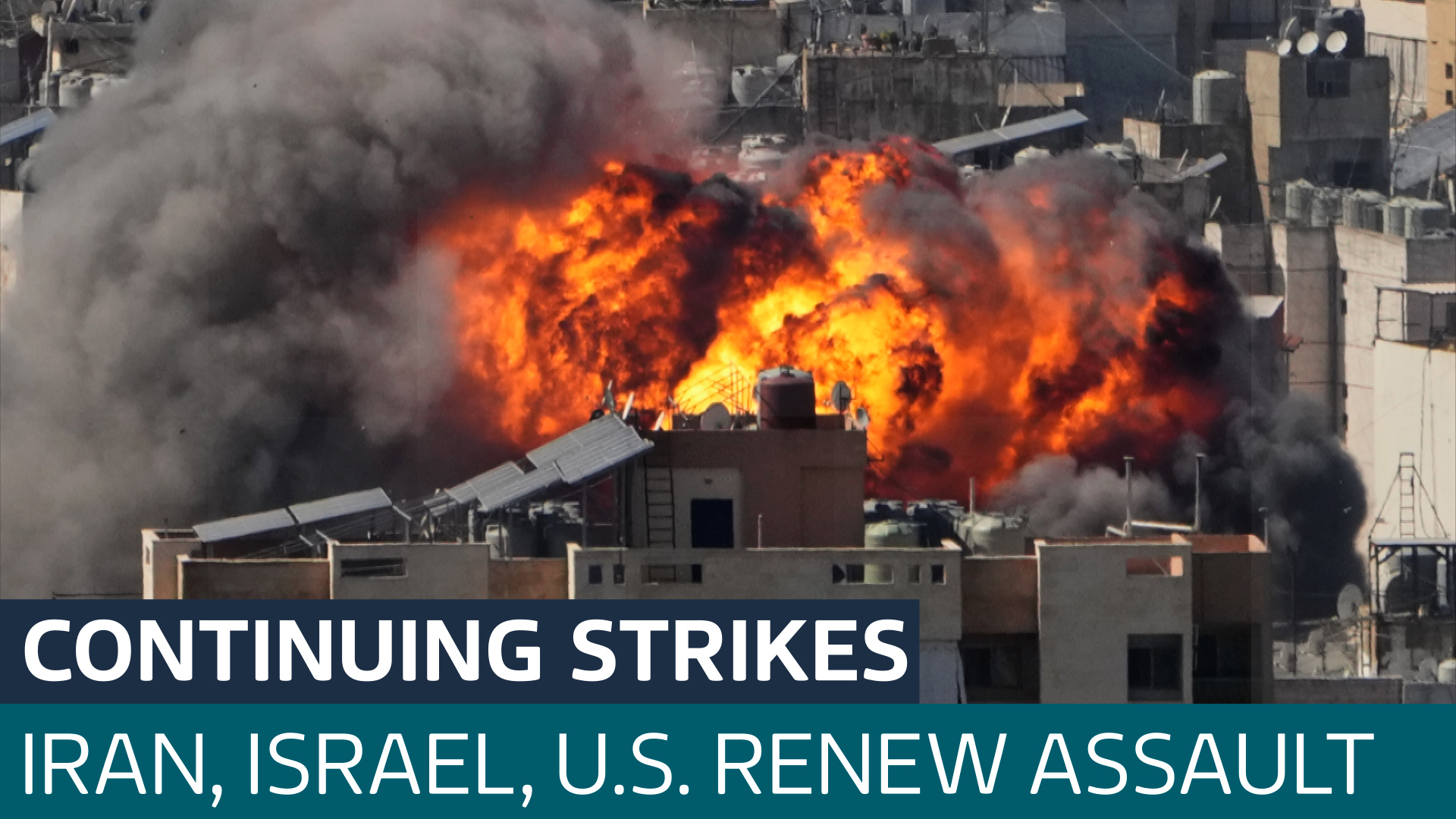 Trump says war 'pretty much complete' as Israel and Iran continue strikes across region - Latest From ITV News