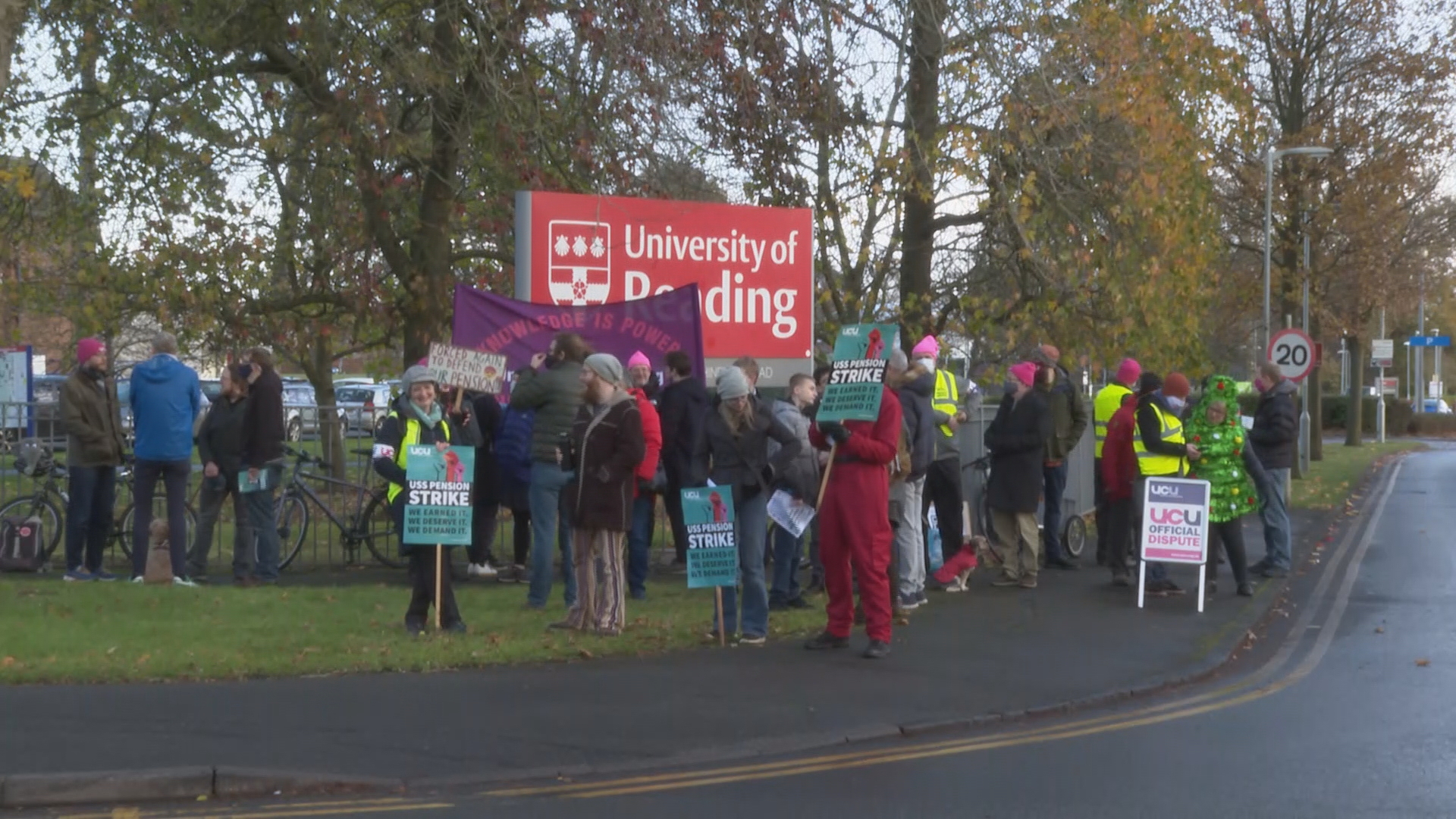 University Staff Strike In Row Over Pay, Pensions And Conditions | ITV ...