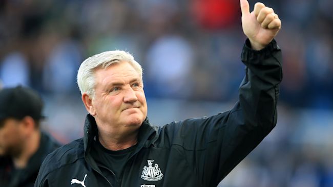 Newcastle manager Steve Bruce
