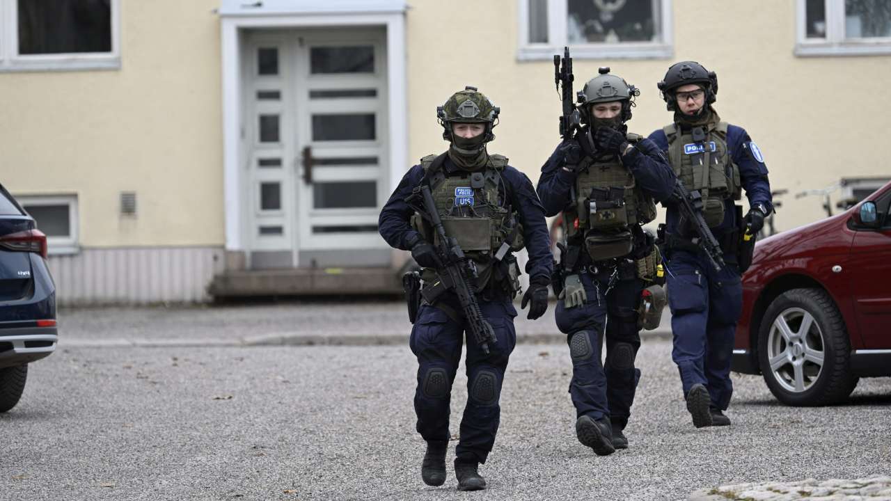 Three children wounded and suspect, 12, arrested in Finland school shooting