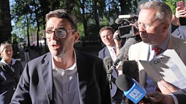 Why is Andy Burnham avoiding giving media interviews?