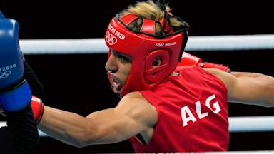 Algerian boxer at centre of gender controversy clinches medal at Olympics