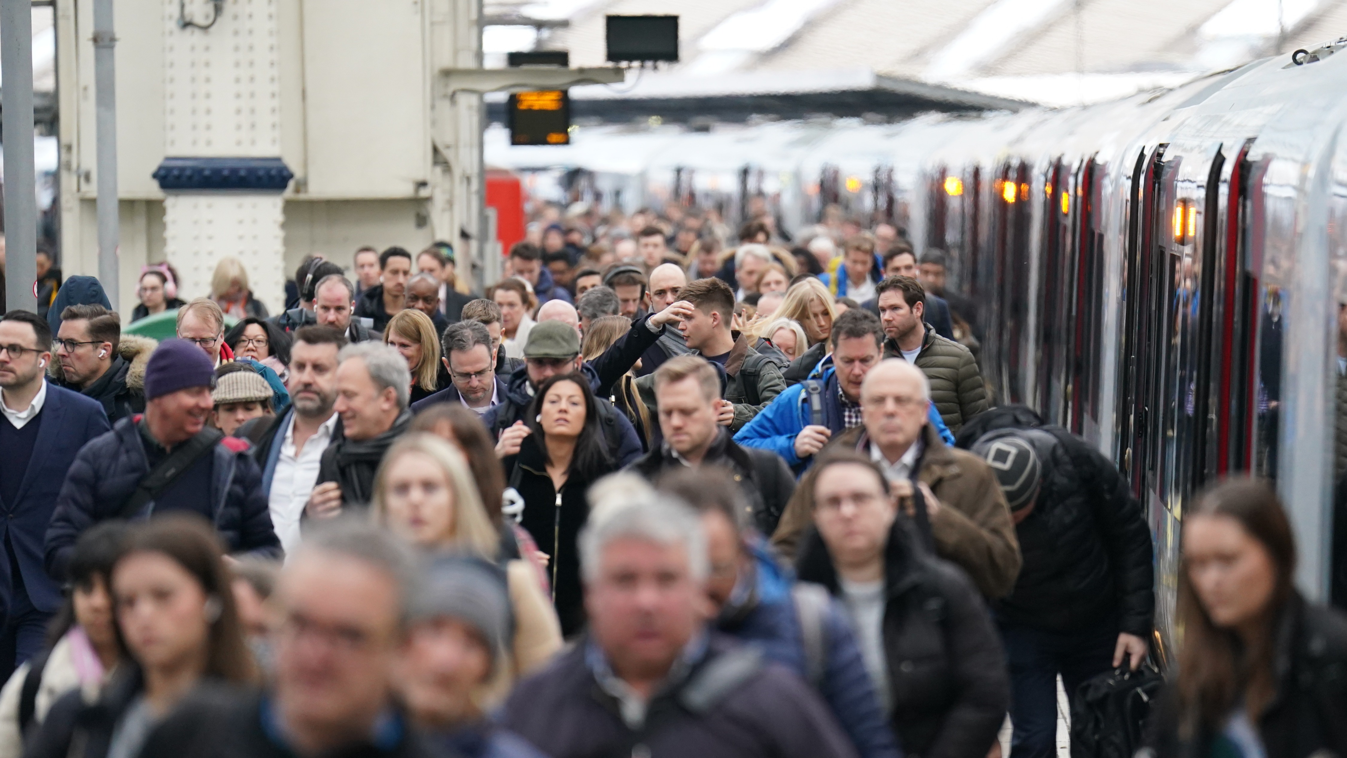 Standing room only: The most overcrowded trains by city | ITV News