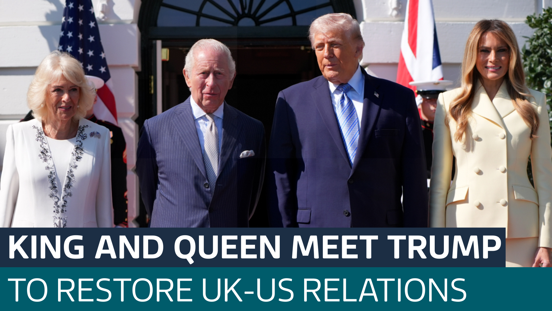 King and Queen land in US for four-day state visit - Latest From ITV News