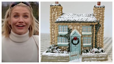 Undated handout photo of Bridie West, a cake baker from Essex who has gone viral on TikTok after making an "entirely edible" version of the cottage from the Christmas film The Holiday. Issue date: Saturday December 16, 2023.
Credit: PA/Handout