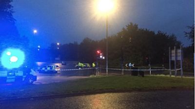 19-05-21- Emergency services at the scene of the crash on Hartcliffe Way- Bristol Live