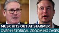 Elon Musk accuses Starmer of failing to tackle historical grooming cases 