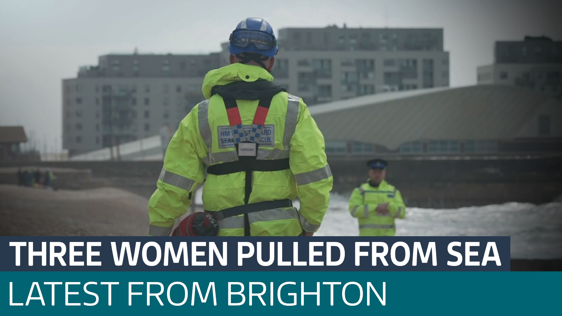 The bodies of three women have been recovered from the sea in Brighton ...