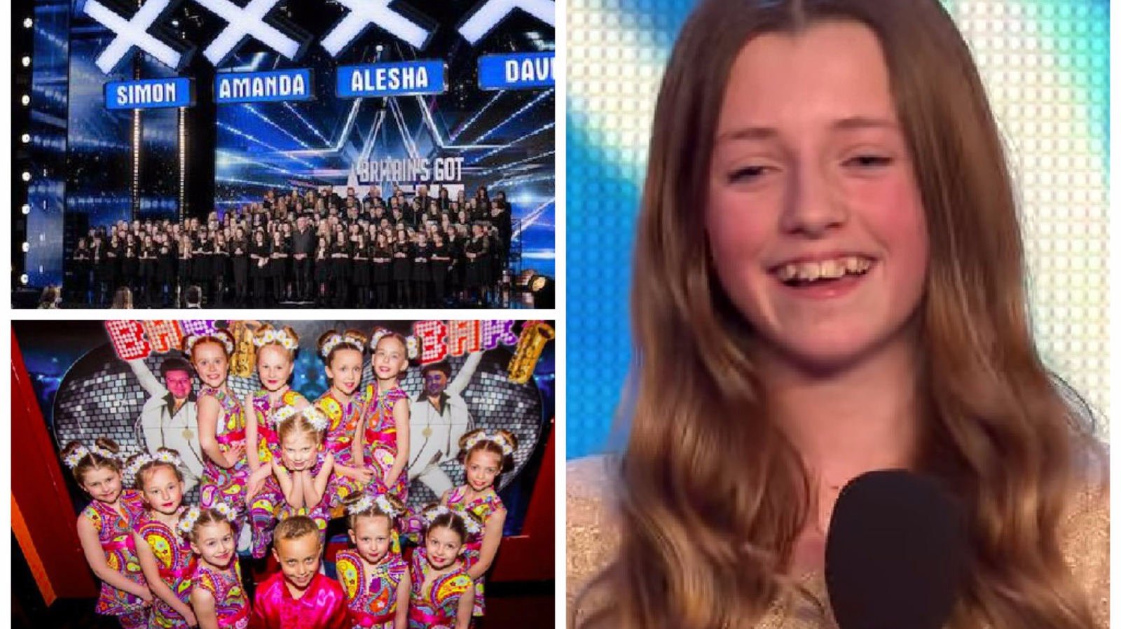 Welsh Britain's Got Talent hopefuls Maia Gough, Groove Thing and Côr