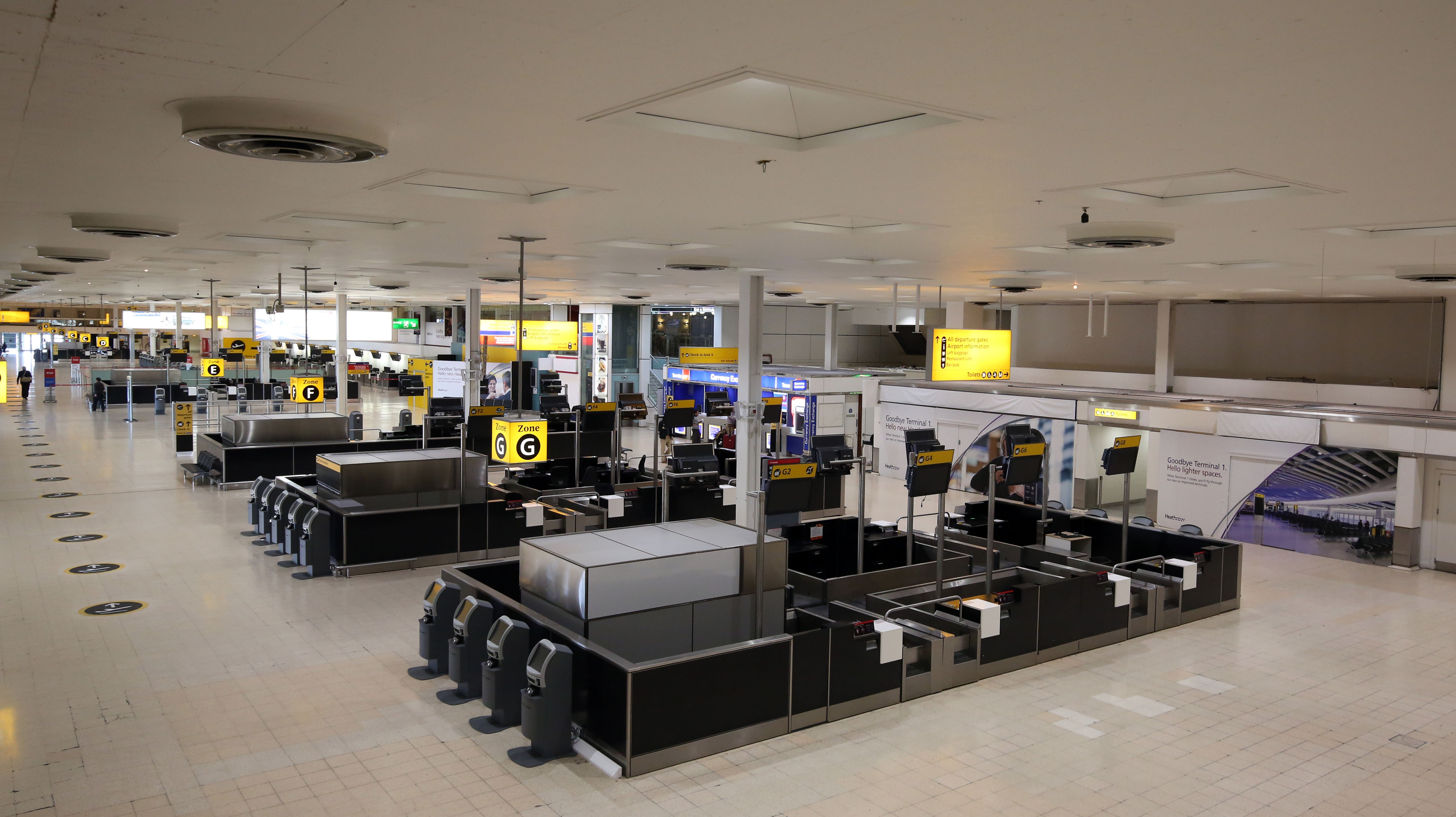 Heathrow Terminal One deserted ahead of closure next month ITV