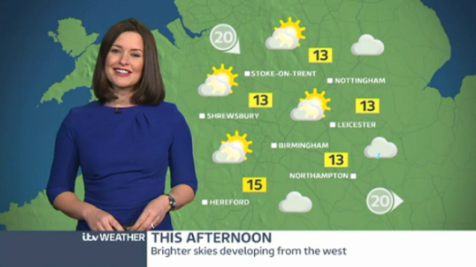 Midlands Weather: Turning drier and brighter later | ITV News Central