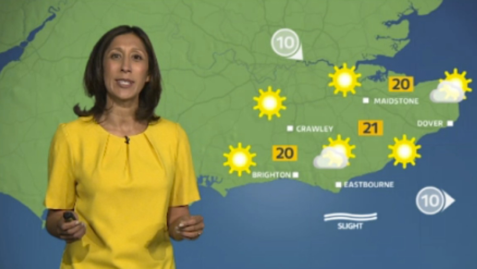 A sunny Thursday in east of Meridian region | ITV News Meridian