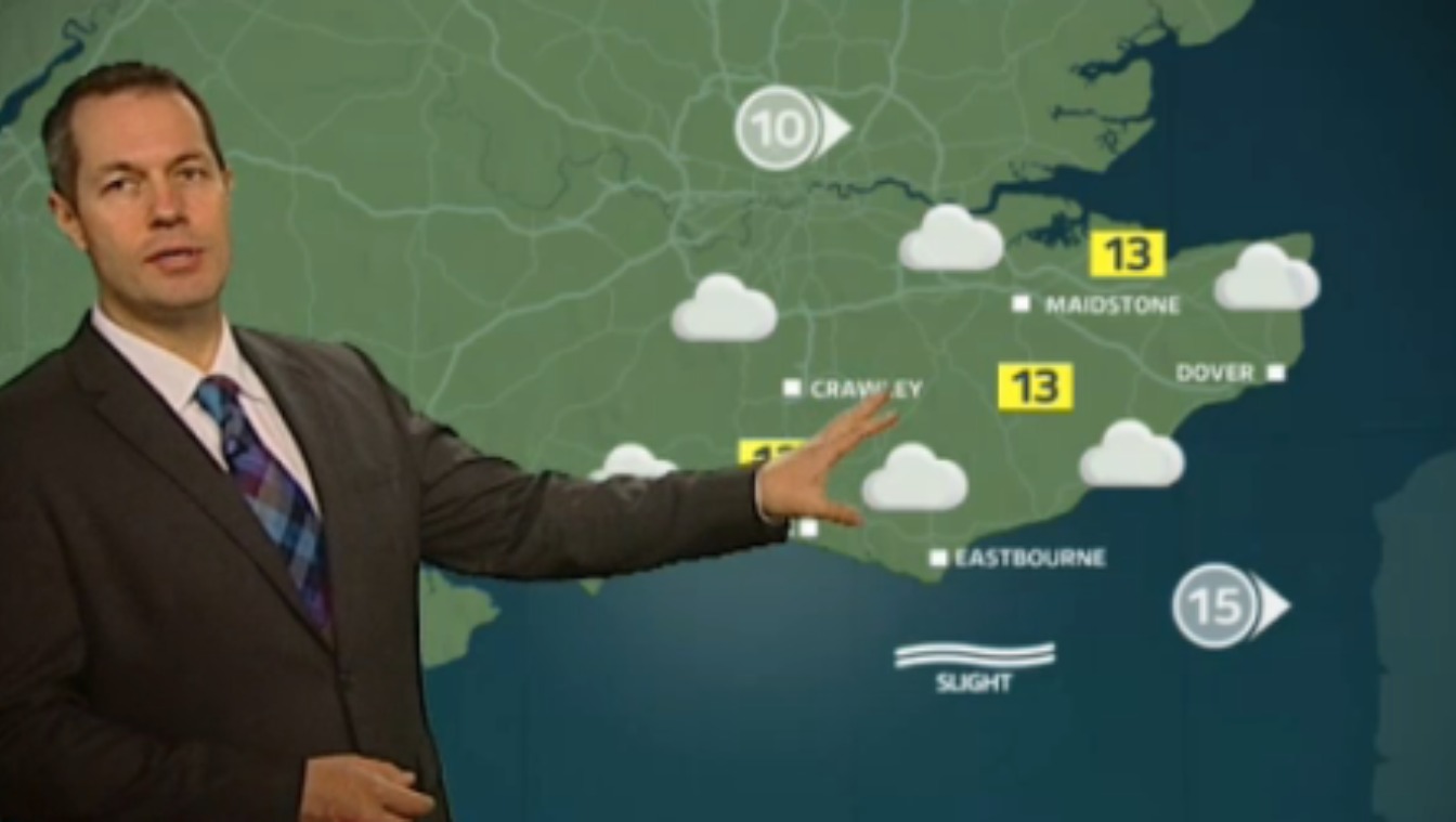 Sunday's evening forecast for east of Meridian region | ITV News Meridian