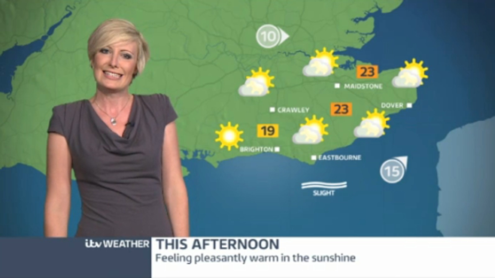 Monday morning's weather for the East of the region | ITV News Meridian