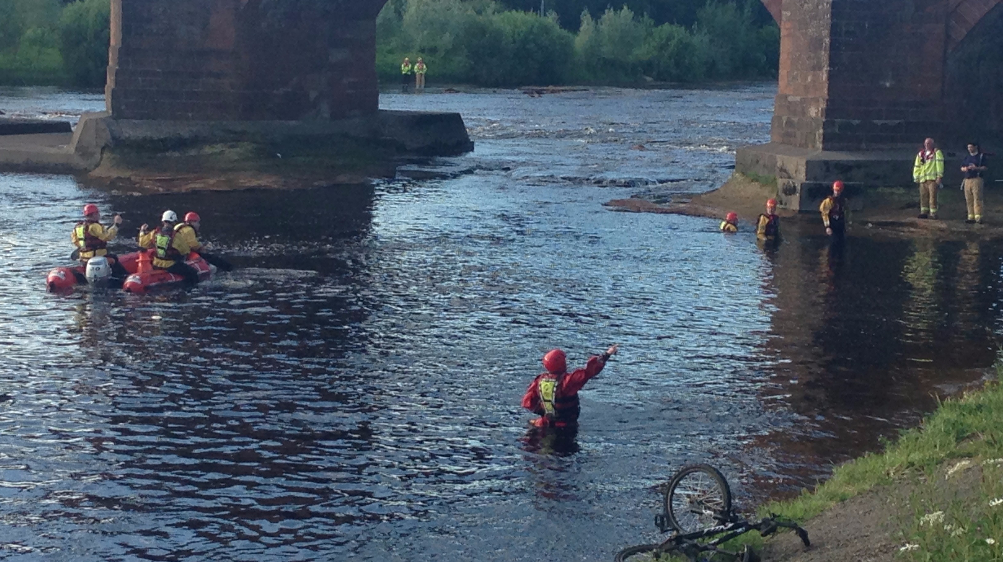Major river search in Cumbria for missing man | ITV News Border