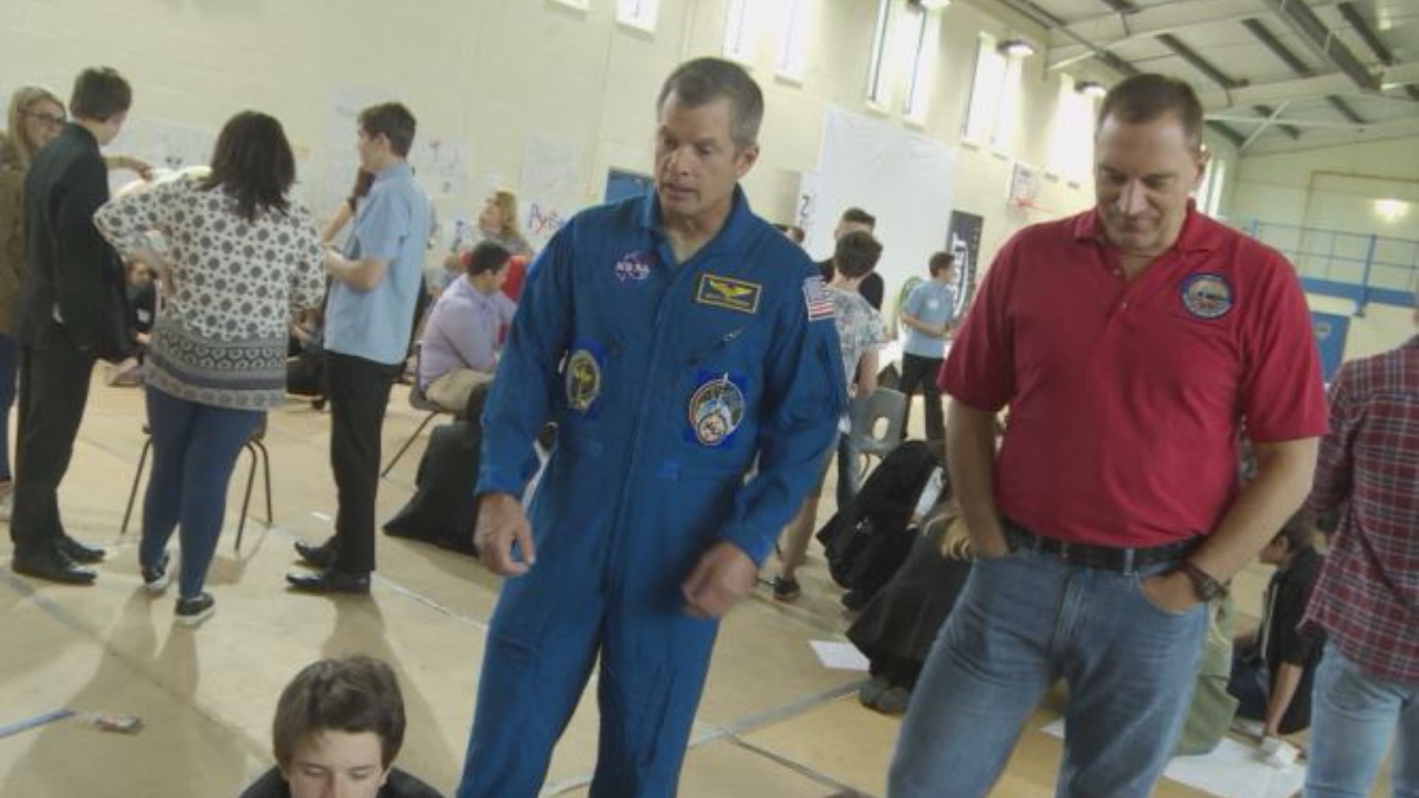 NASA astronaut inspires science pupils in Merthyr Tydfil | ITV News Wales