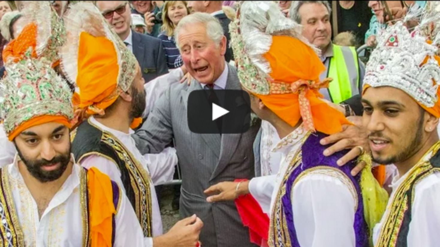 Prince Charles Dances To Bhangra Beat With Dancers Itv News itv hub