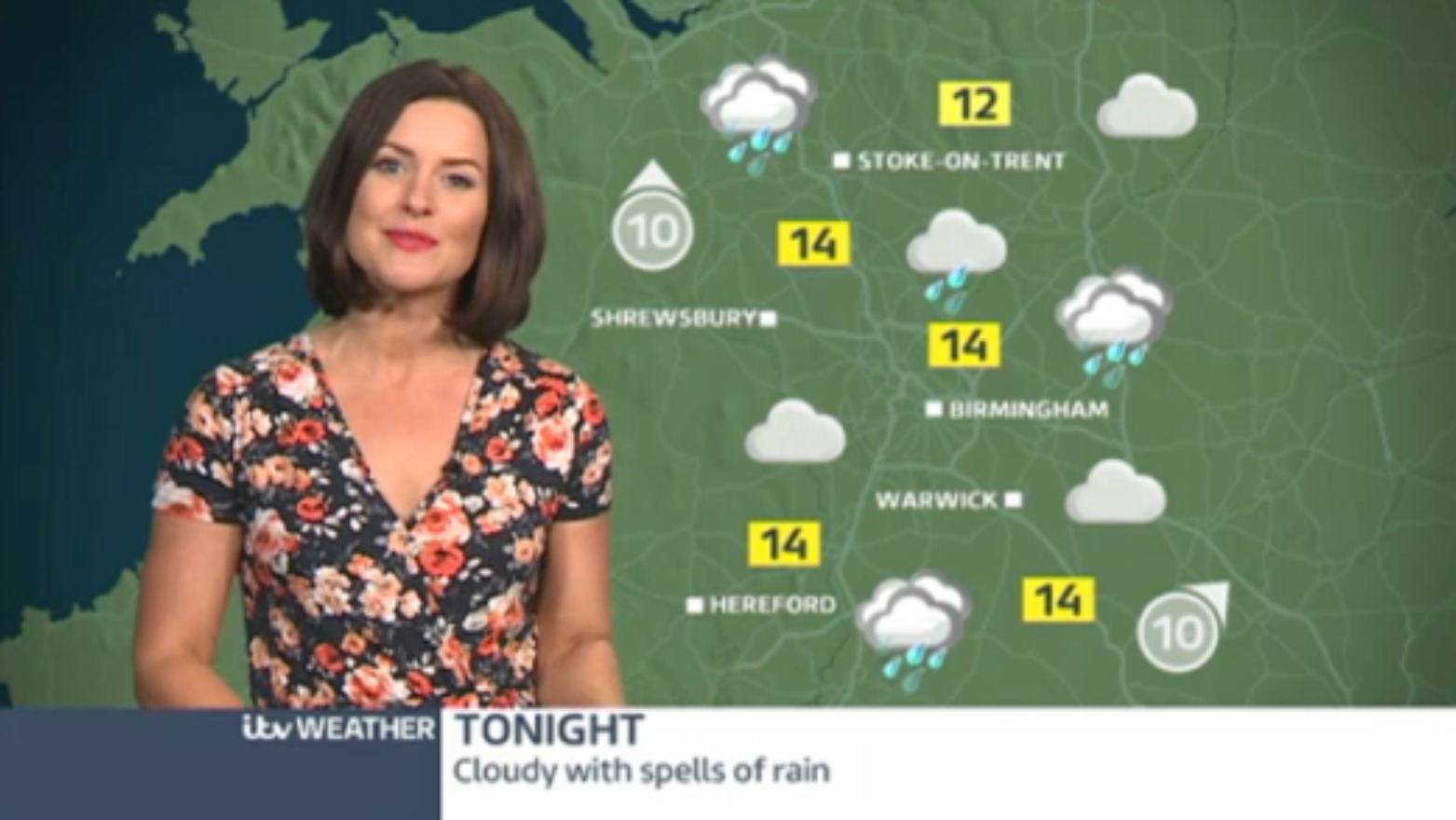 West Midlands weather: Rather cloudy, some rain | ITV News Central
