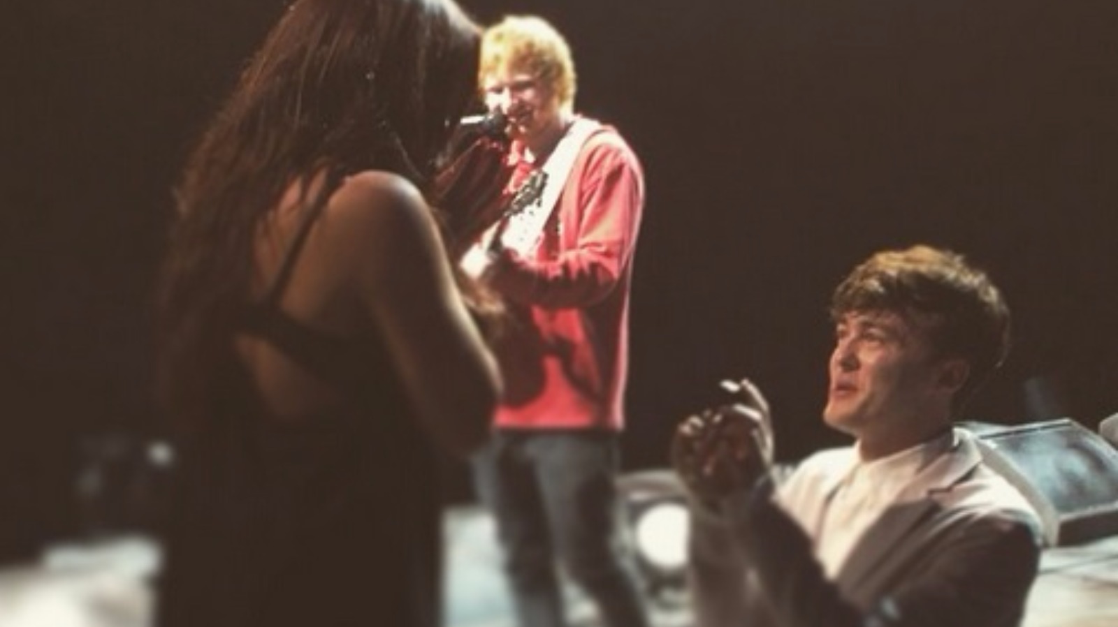 Little Mix Star Jesy Nelson And Rixton S Jake Roche Get Engaged With A Little Help From Ed