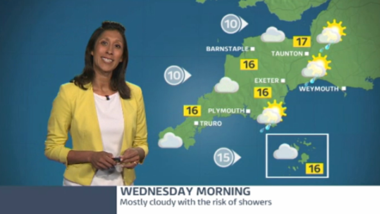 Mostly cloudy with a risk of showers | ITV News West Country