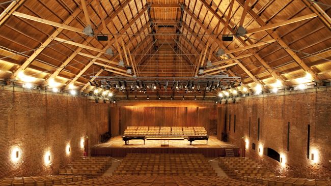 Snape Maltings Concert Hall has been awarded Grade II* listed status.
Credit: Historic England Archive