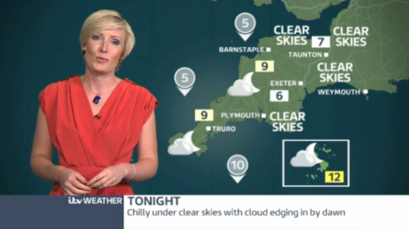 Clear Skies But Feeling Chilly Tonight | ITV News West Country