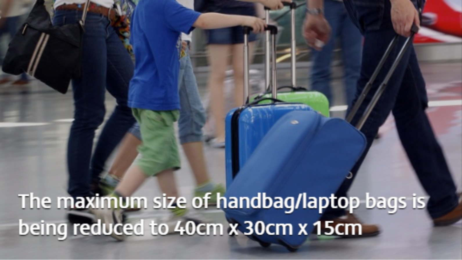 british airways size of luggage