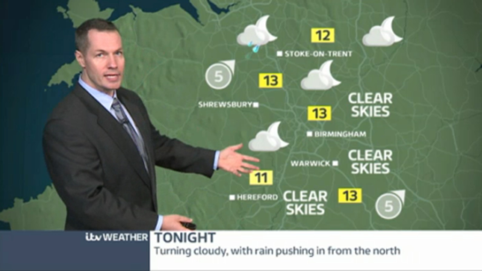 West Midlands weather: Turning cloudy, with some rain | ITV News Central