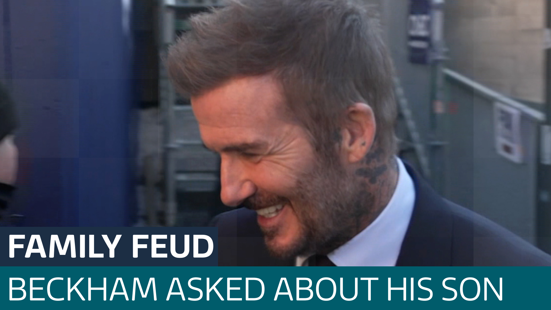 David Beckham questioned on his relationship with his son - Latest From ITV News