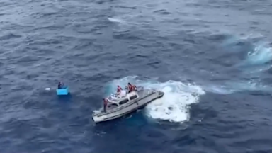 Mexican fishermen found alive in giant cool box after 5 days stranded at sea