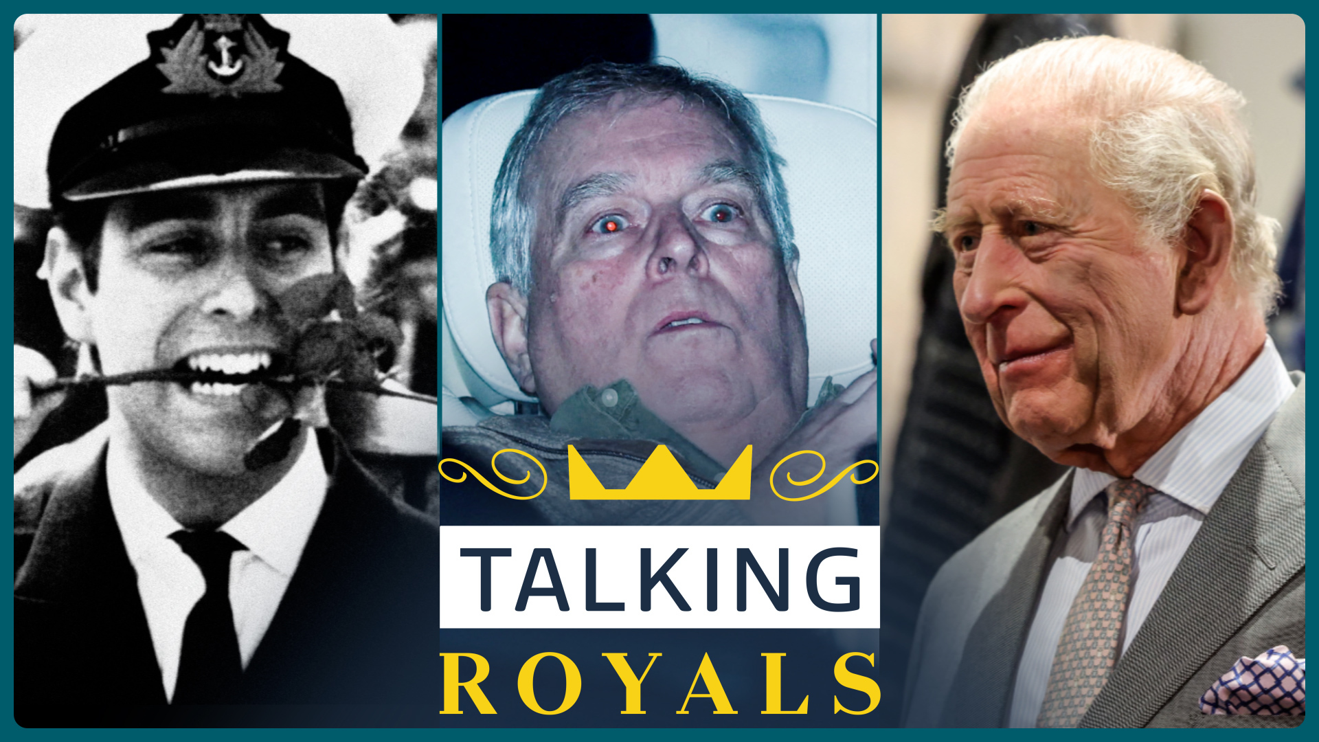 Talking Royal: How was this iconic image of Andrew Mountbatten-Windsor captured - Latest From ITV News