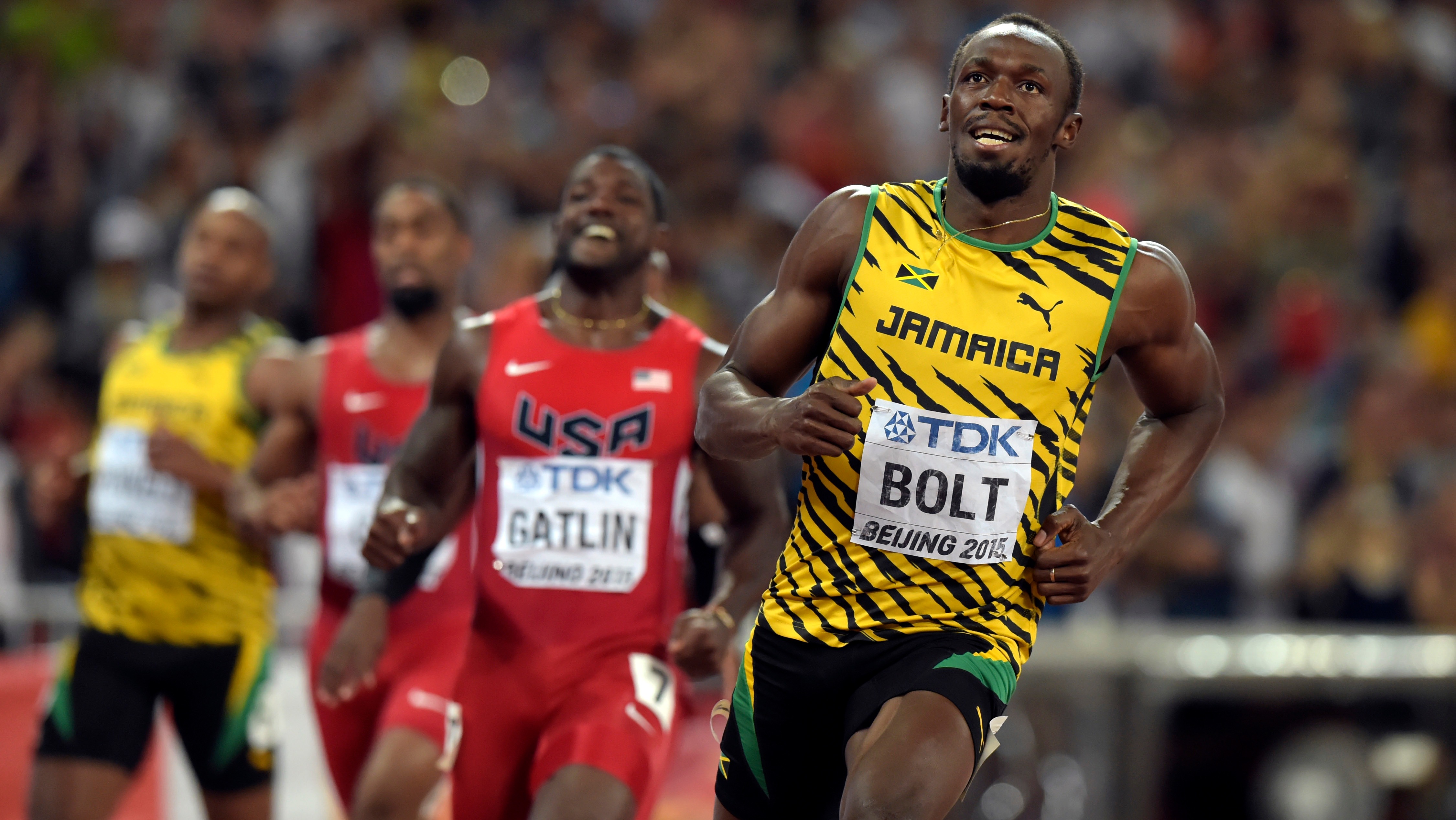 Usain Bolt World Championships 100m win was 'hardest race' of career