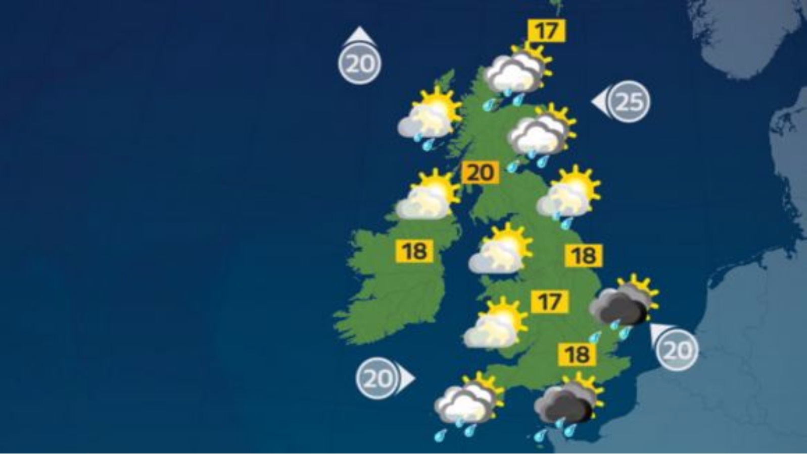 Latest weather Bright start to the day, but rain to follow ITV News