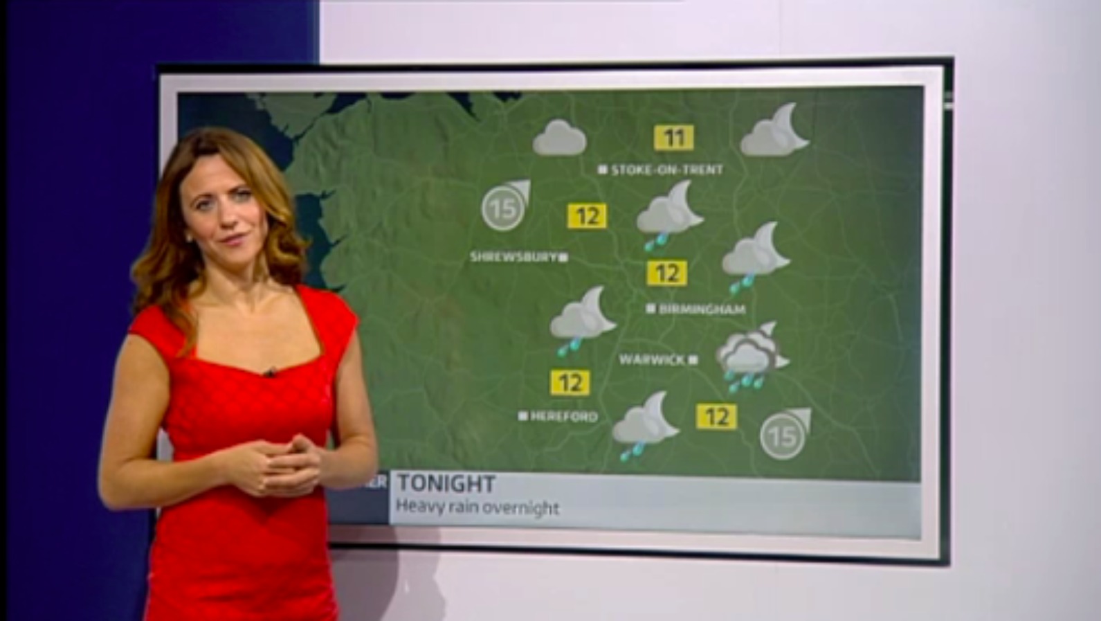 West Midlands Weather: Heavy rain overnight | ITV News Central