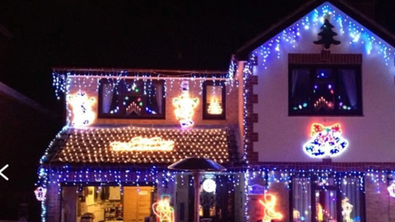 Christmas lights display cancelled ITV News Meridian