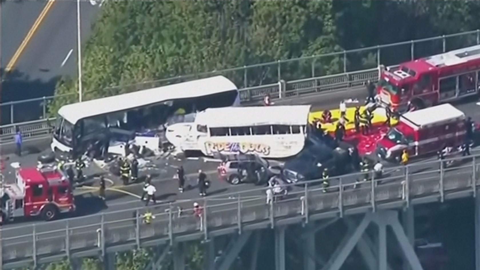 Four Dead And 12 Critically Injured After Seattle Bus Crash | ITV News