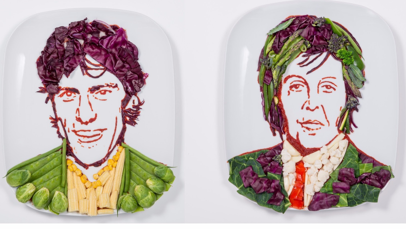 Looking 'Radishing' Sir Paul McCartney gets a new look for World