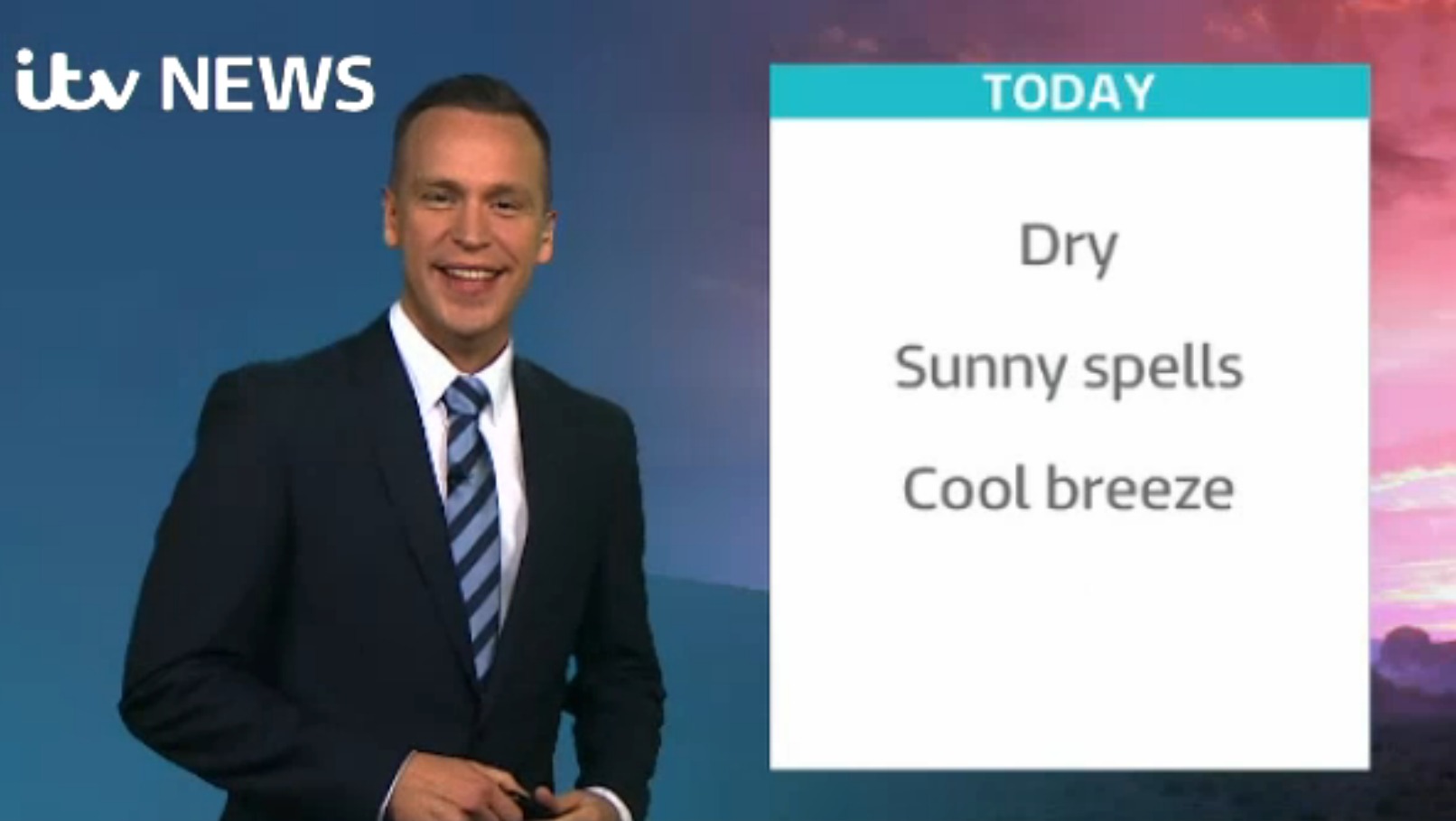 Sunday morning's weather for the Meridian region | ITV News Meridian