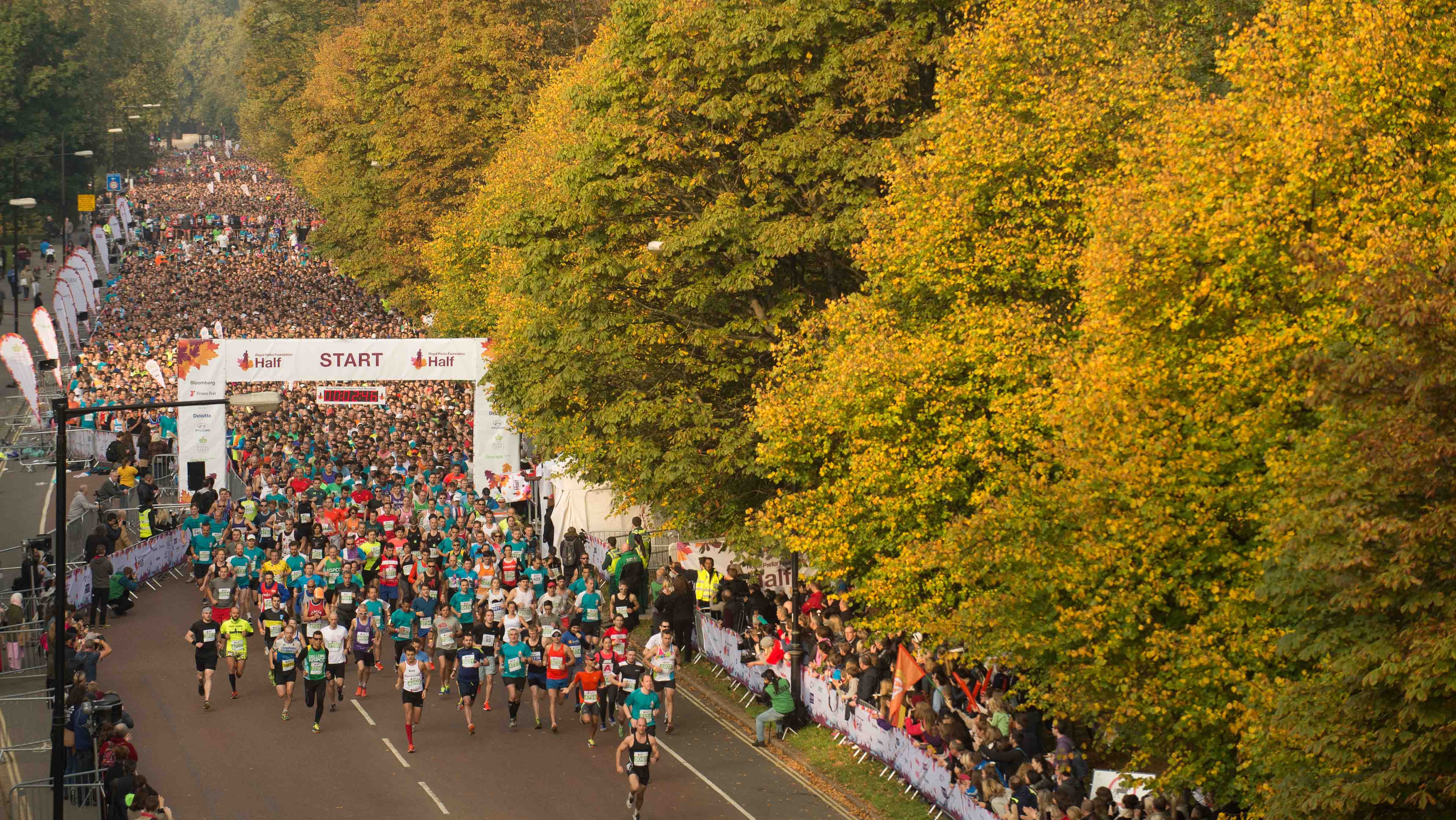 Thousands take part in Royal Parks Foundation half marathon ITV News