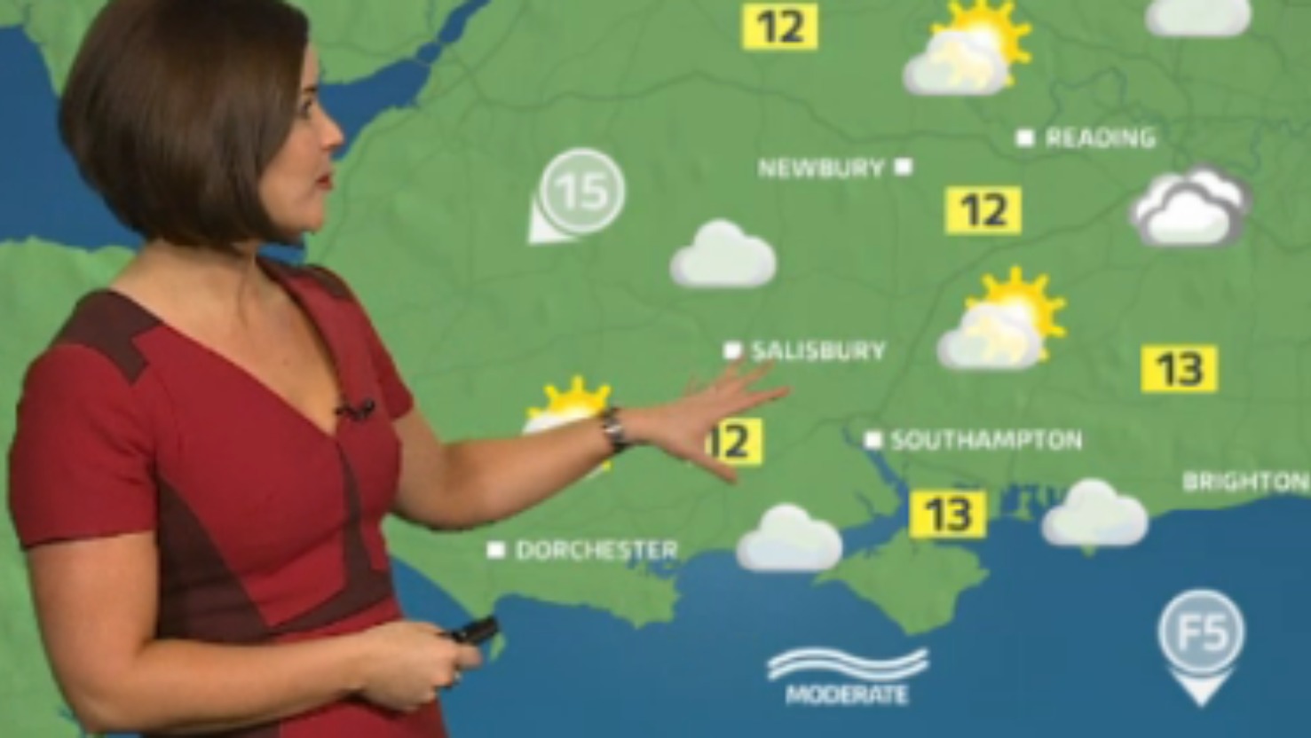 A glimpse of sunshine for west of region | ITV News Meridian