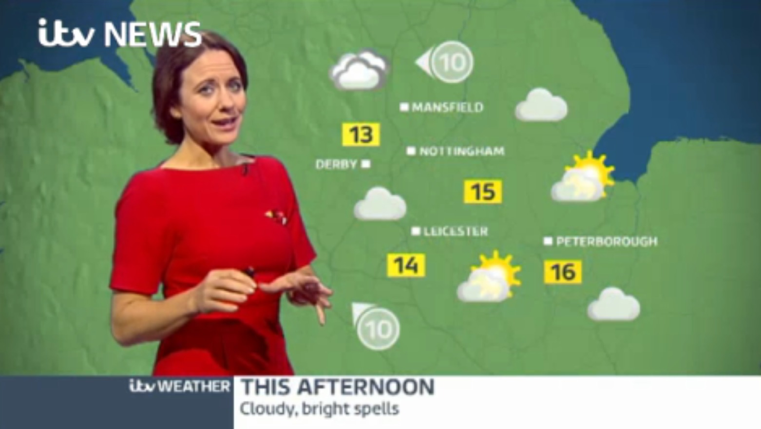 East Midlands Weather: cloudy and breezy | ITV News Central
