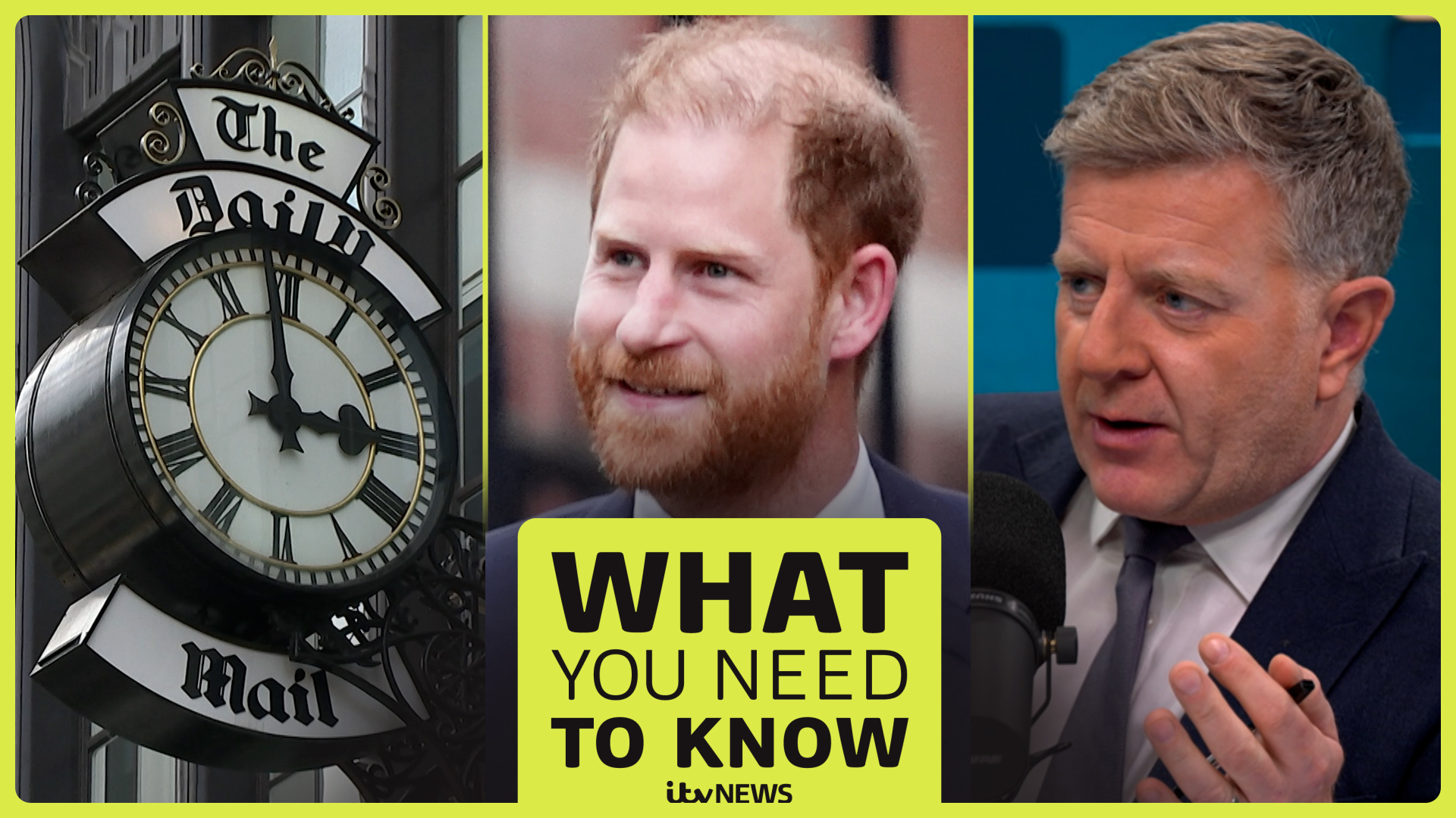 Why Prince Harry is suing the Daily Mail - Latest From ITV News