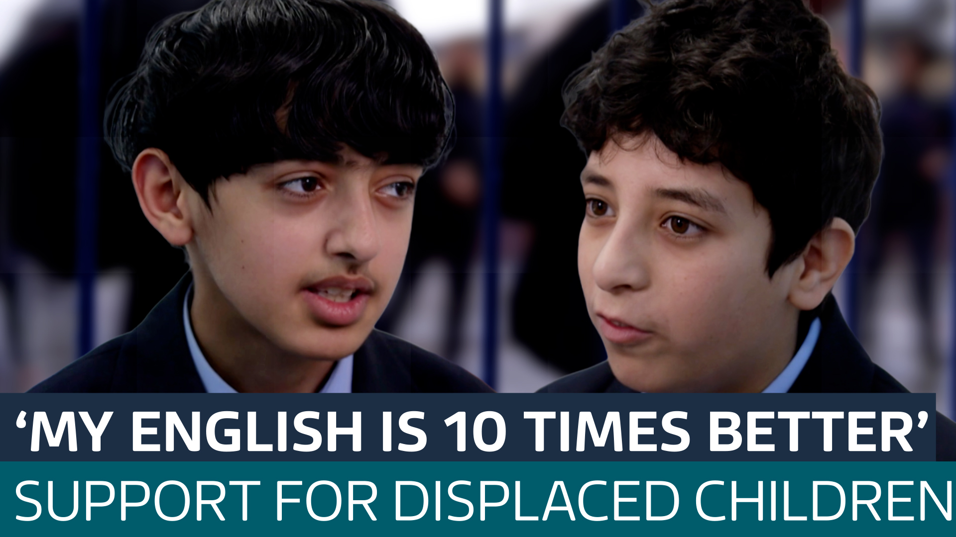 Inside a Birmingham school that supports displaced children - Latest From ITV News