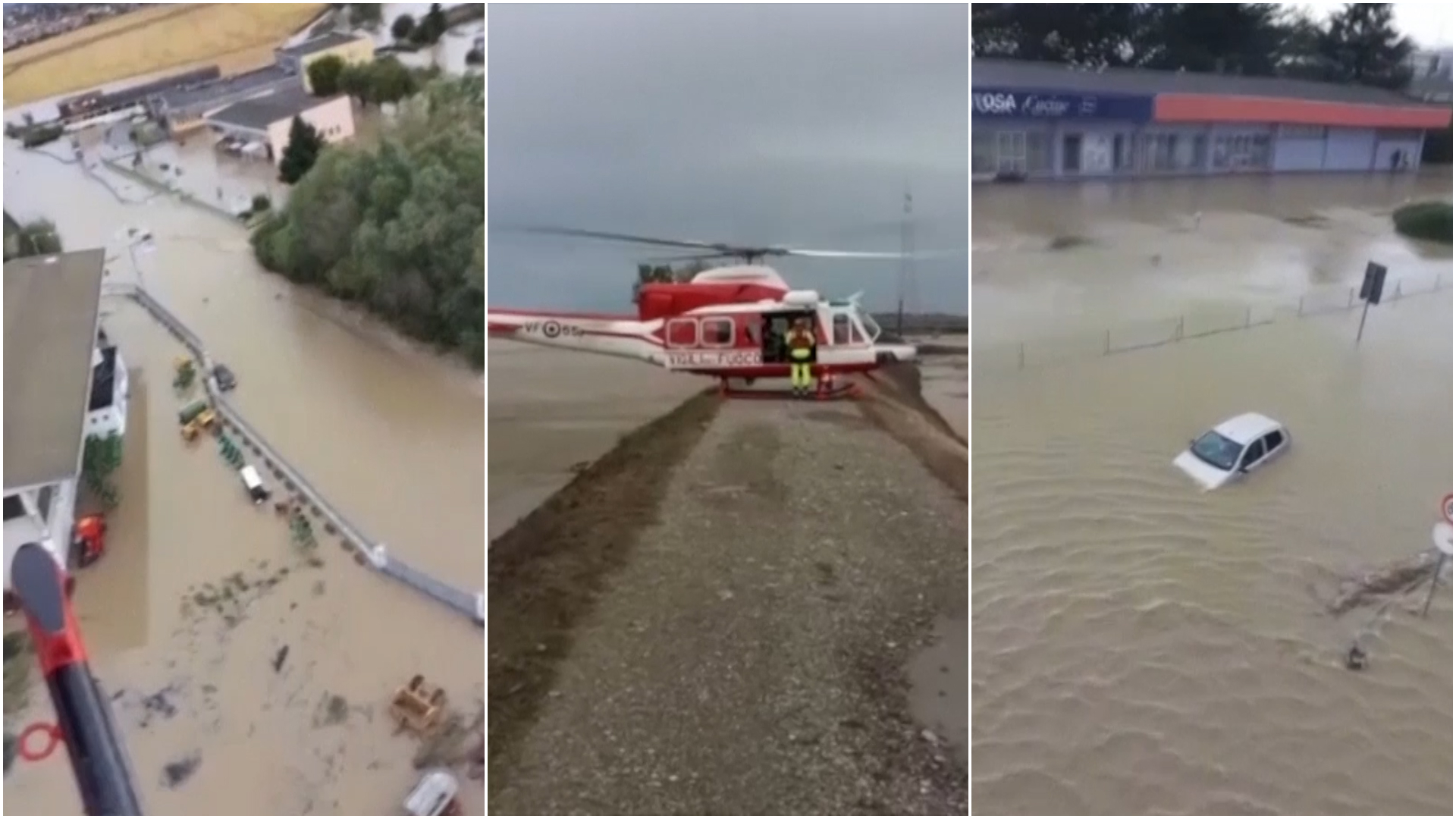 Two killed and 24 missing amid severe weather in France and Italy as UK ...