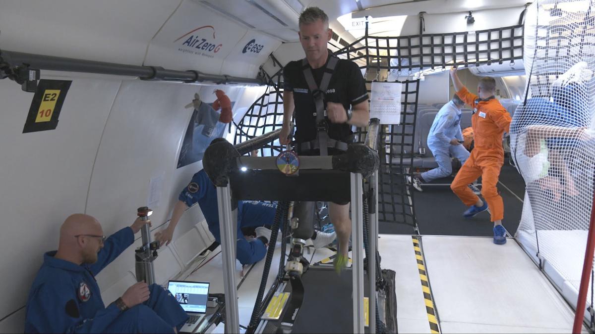 British Paralympian training to become first disabled astronaut in ...